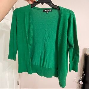 3/4 Sleeve Sweater Cardigan